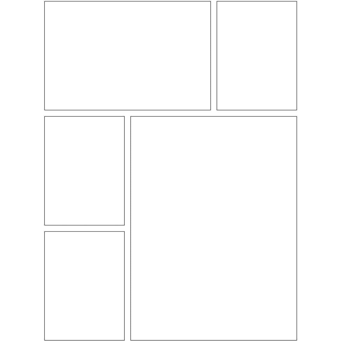 Blank Comic Book for Kids: Make Your Own and Create Your Own Story with Comic Drawing Paper