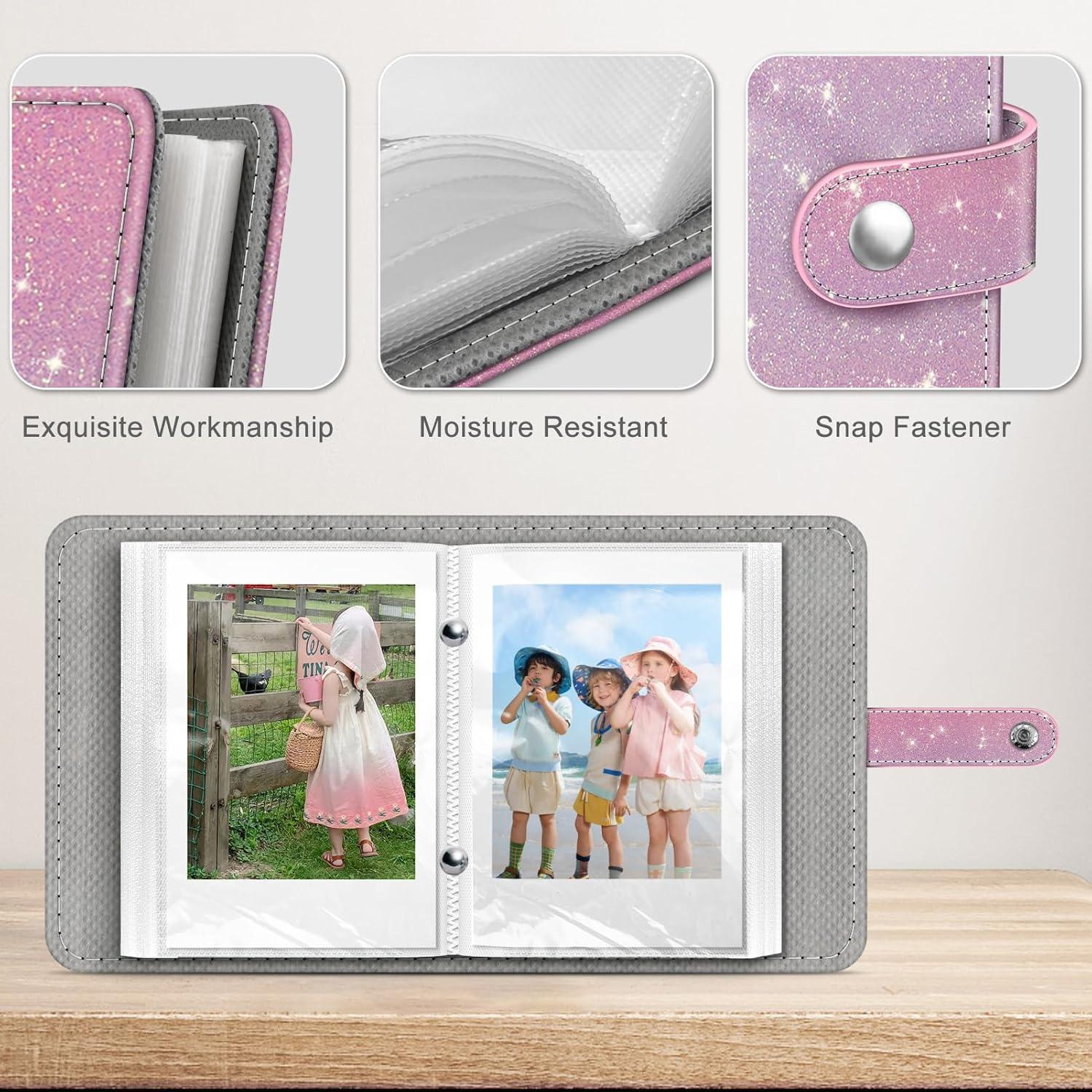 Álbum de Fotos Fintie Mini para Fujifilm Instax 52 Bolsillos