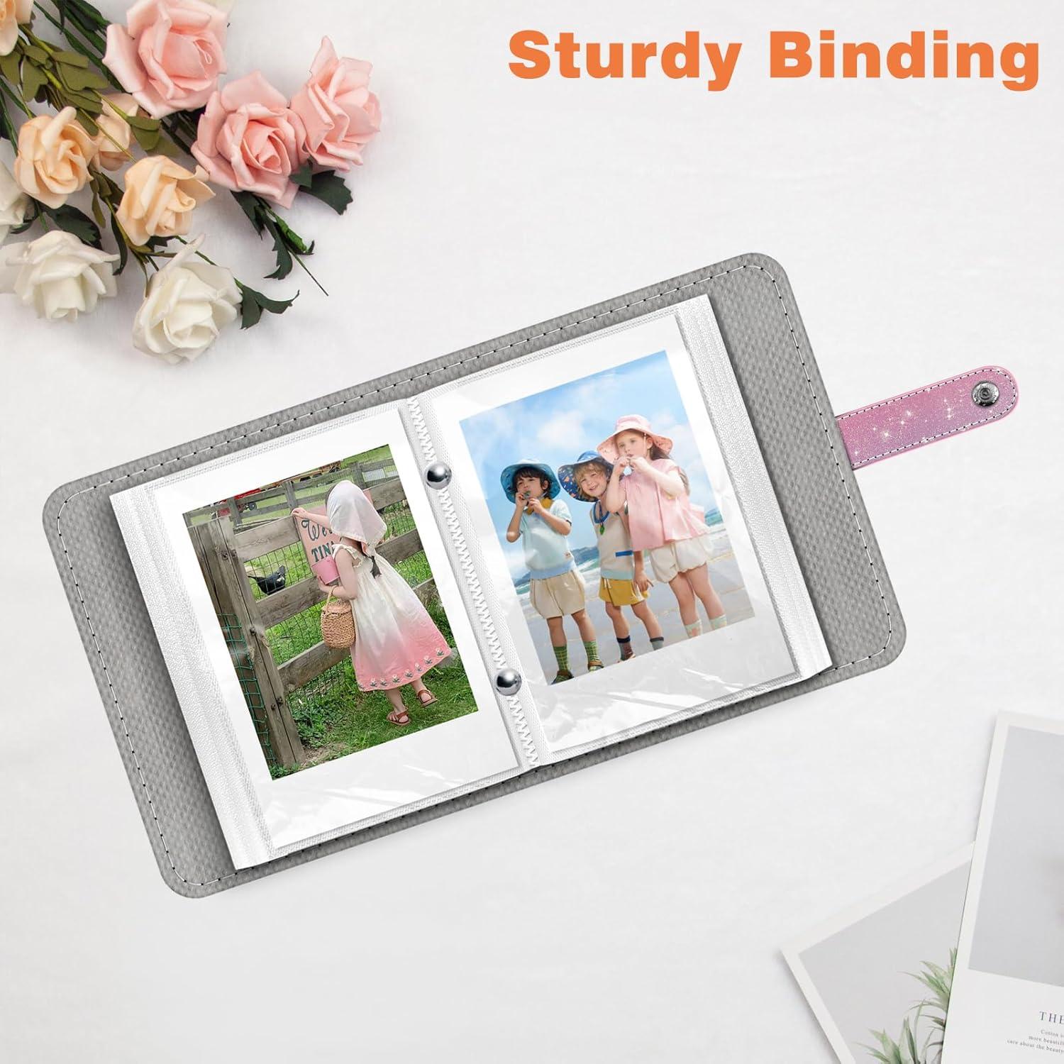 Álbum de Fotos Fintie Mini para Fujifilm Instax 52 Bolsillos