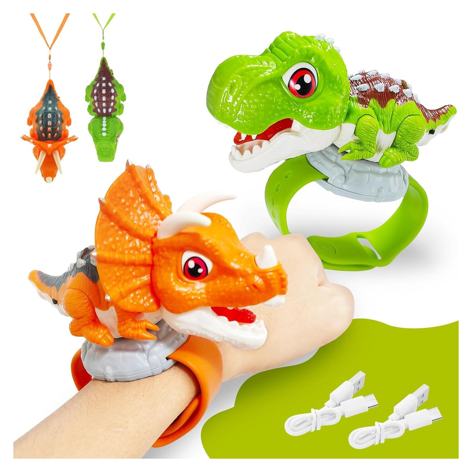 Walkie Talkies Dinosaurio Recargables Surper para Niños 304.8m