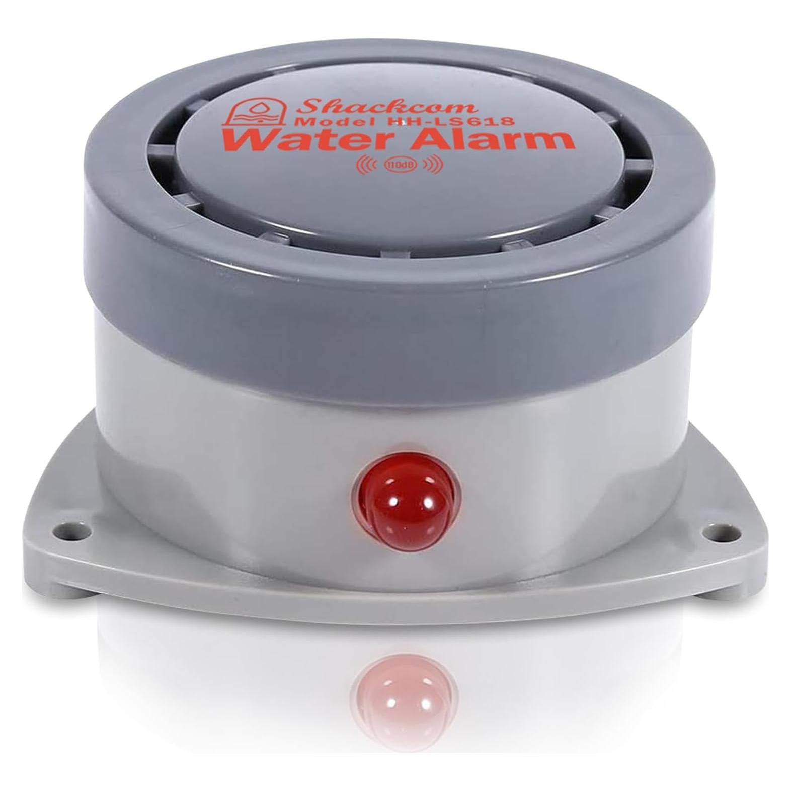 Detector de Fugas de Agua Shackcom 110DB Inalámbrico 1 Paquete
