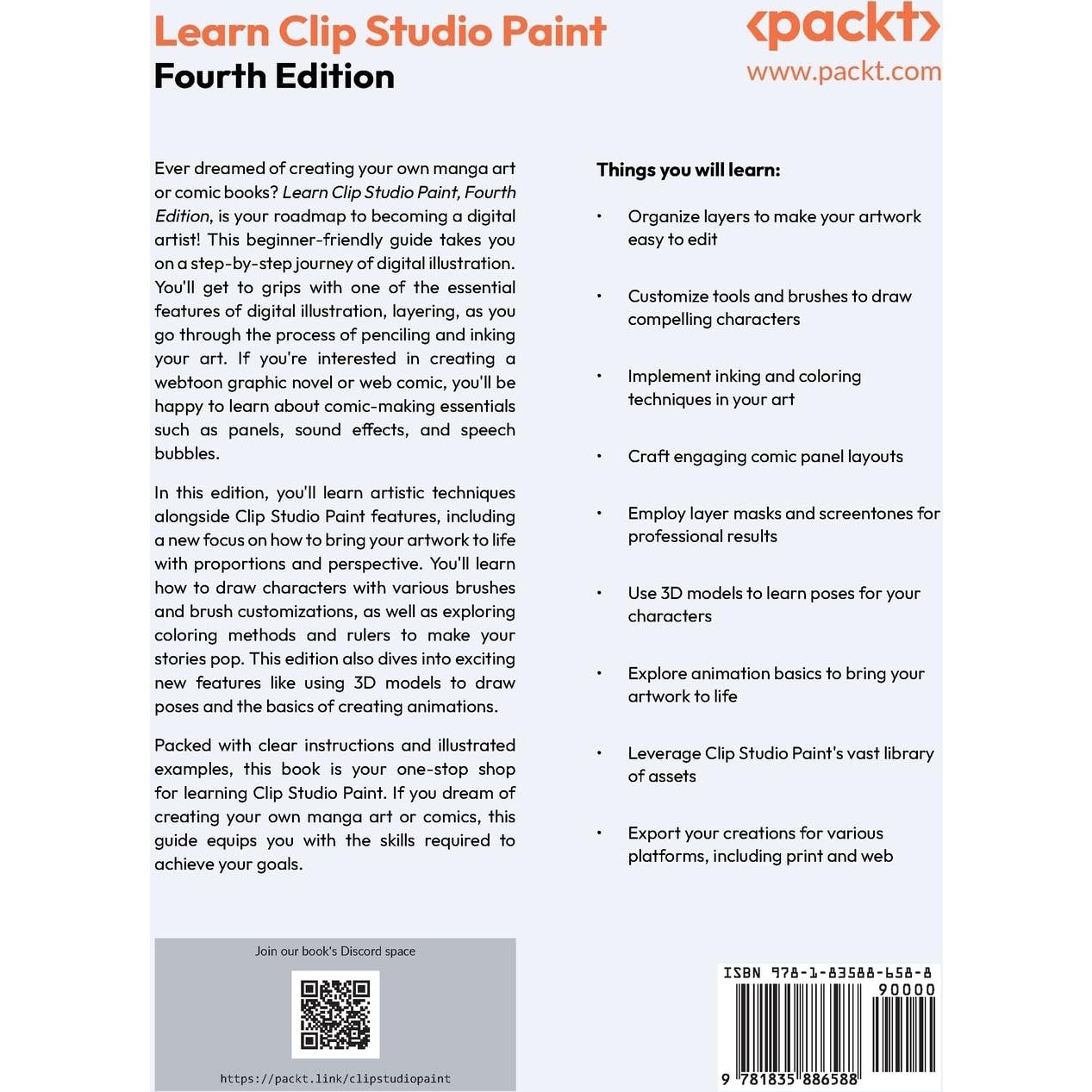Learn Clip Studio Paint: A beginner's guide to creating compelling art in manga, comics, and animation