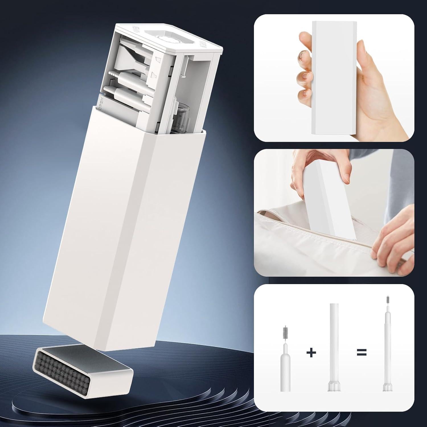 Kit de limpieza 34-en-1 Lynzaa Q20 para dispositivos electrónicos