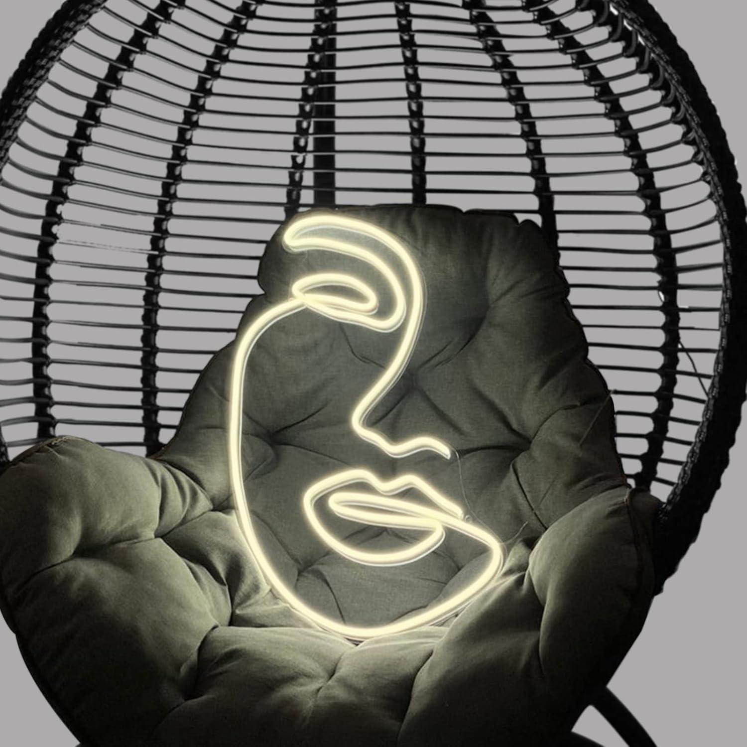 Letrero de Neón Cara Tucocoo 32x43 cm Luz LED Decorativa