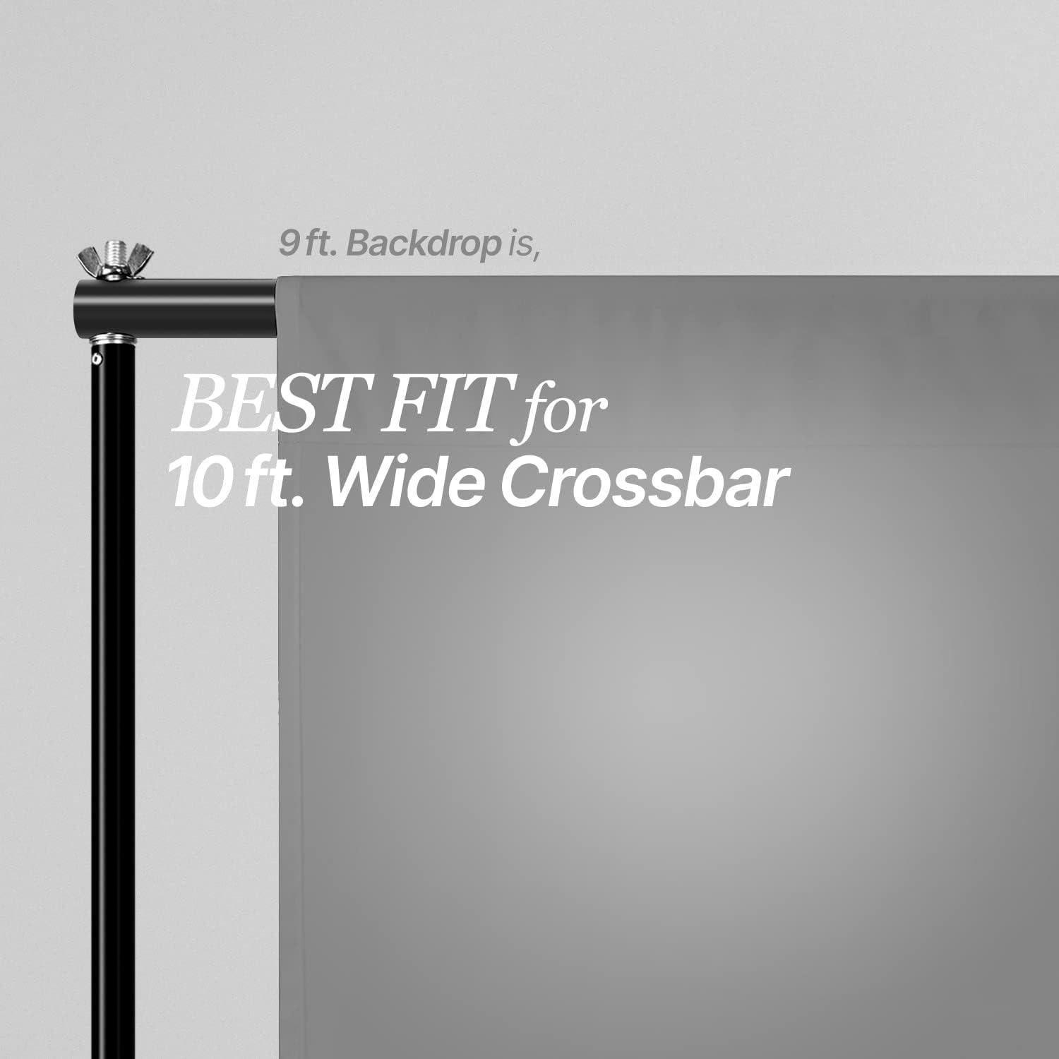 Pantalla de Fondo Gris LimoStudio 2.74 x 3.96 m 150 GSM