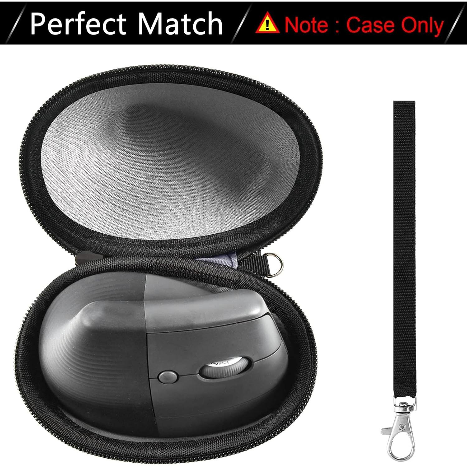 Funda ANKHOH para Mouse Ergonómico Logitech Lift - Negra