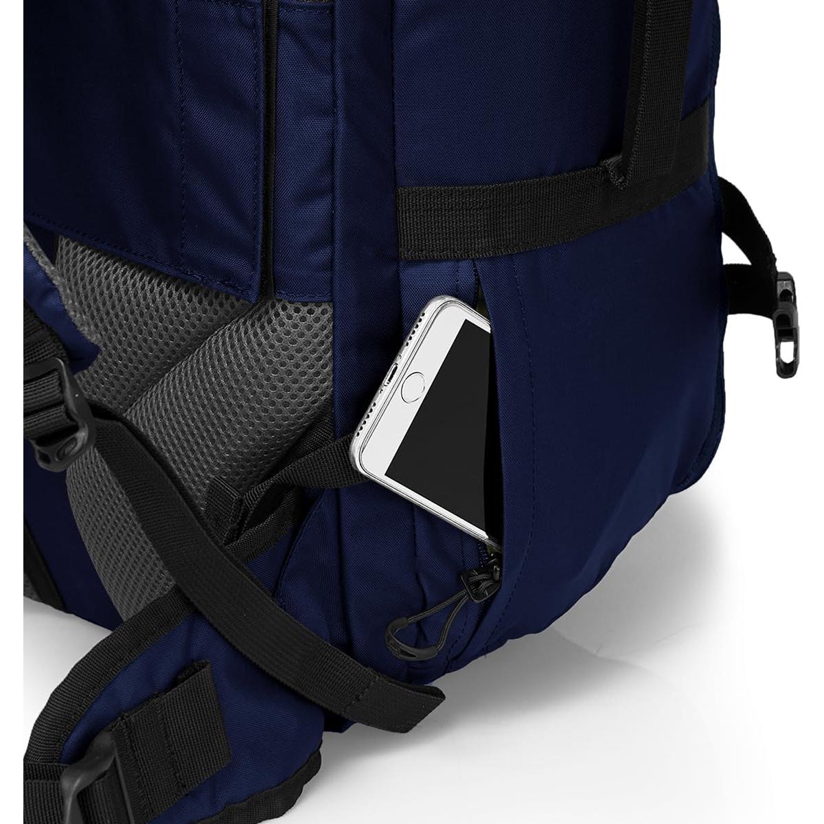 Mochila de Viaje Torch Takahagi 40L Impermeable Azul
