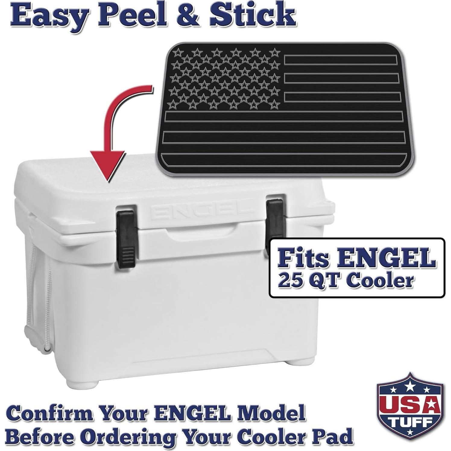 SeaDek Pad EVA Antideslizante USATuff para Enfriador Engel 25 QT