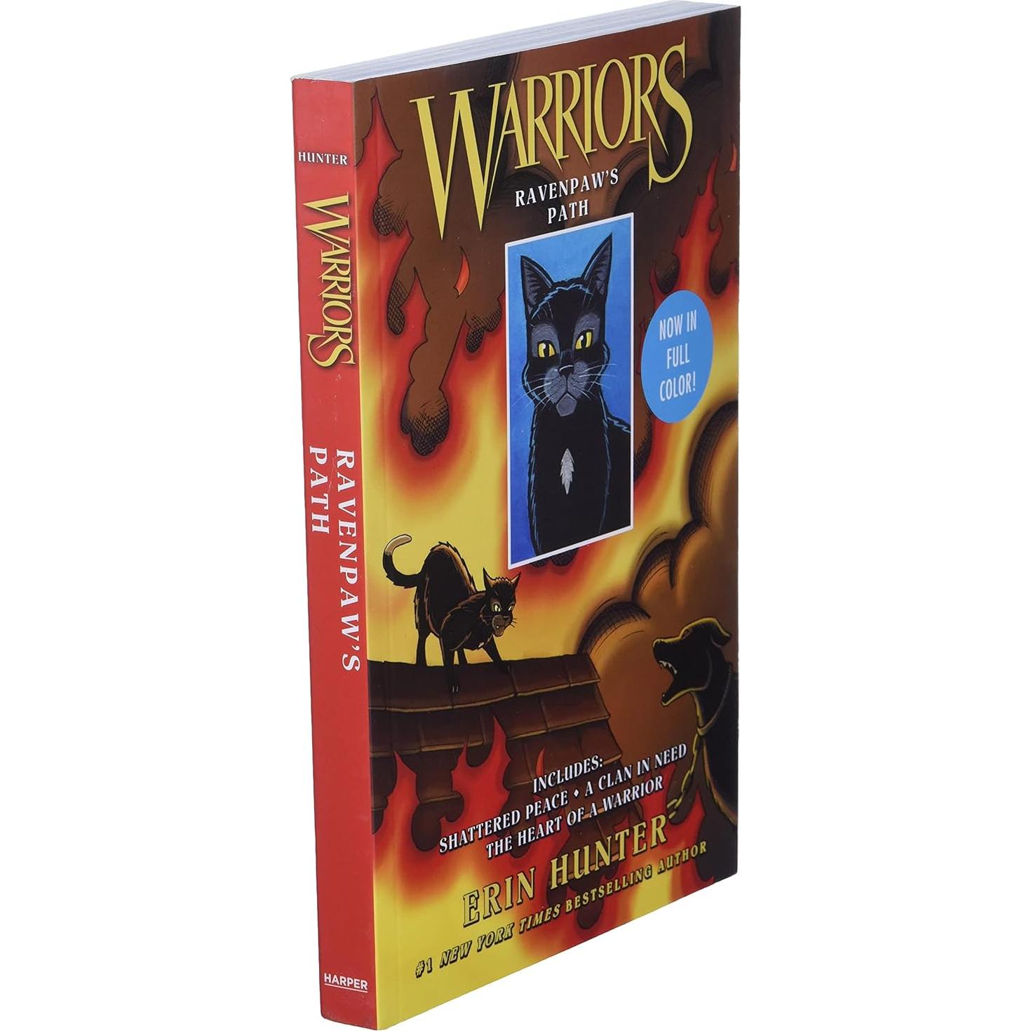 Warriors: Ravenpaw's Path: 3 Full-Color Warriors Books in 1: Shattered Peace, A Clan in Need, The Heart of a Warrior