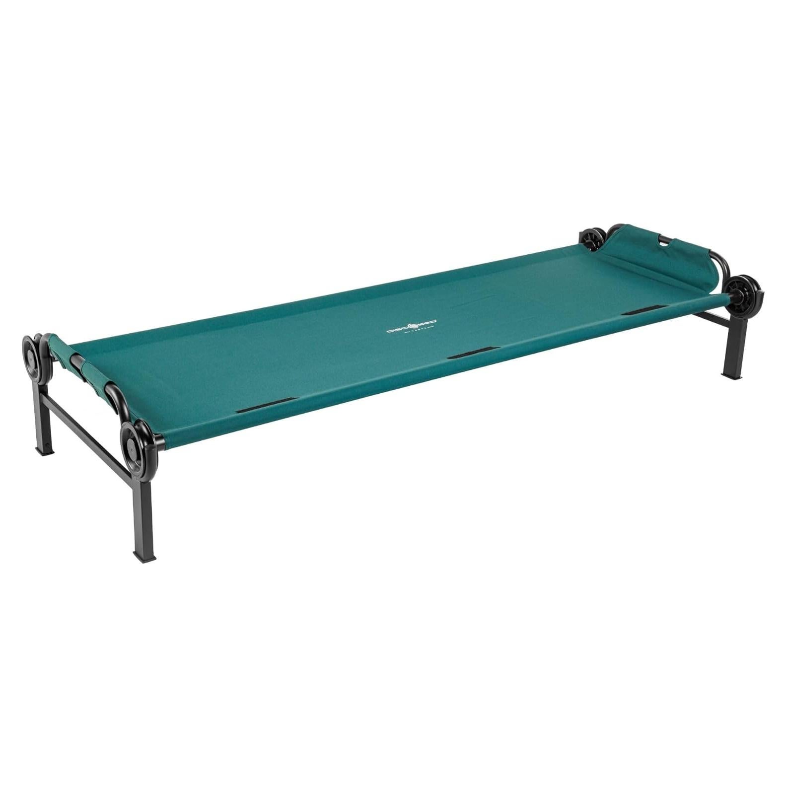 Cama Individual Portátil Disc-O-Bed Grande Verde 15.5 kg