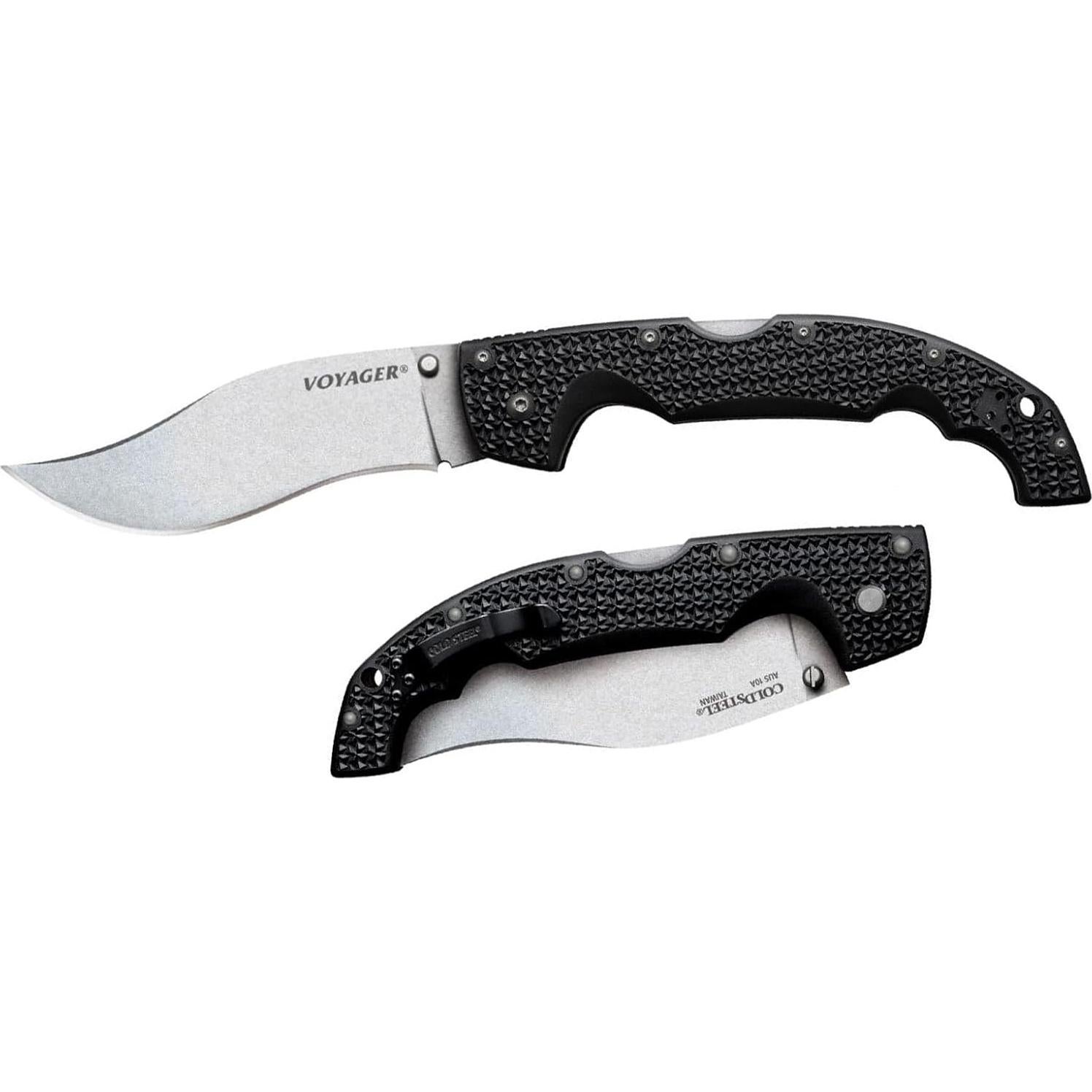 Cuchillo Plegable Cold Steel Voyager XL Vaquero 14 cm Hoja Kukri AUS10A