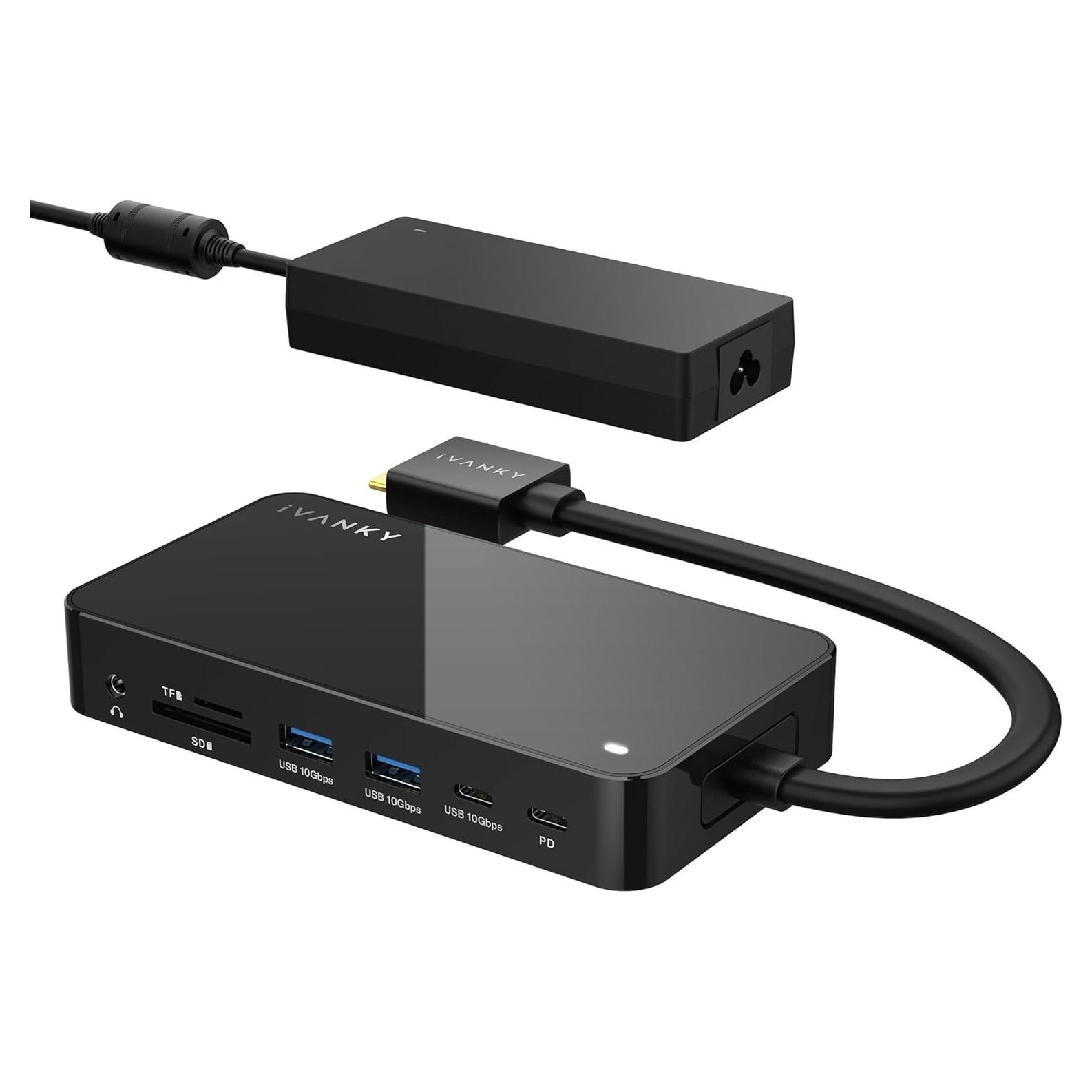 iVANKY FusionDock 1+ Estación Acoplamiento 12 en 1 4K 60Hz