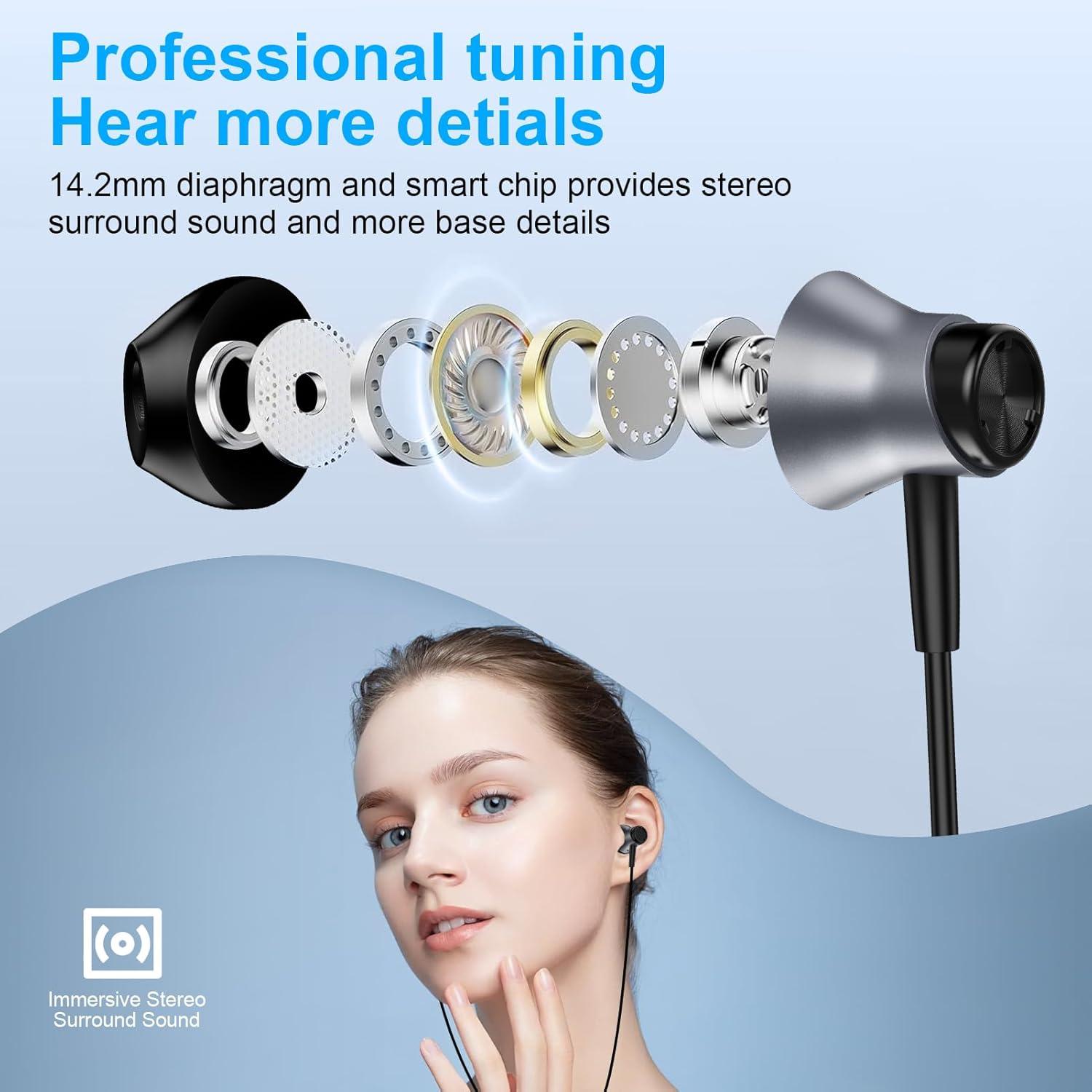 Auriculares USB C Samsung M454 In-Ear con Micrófono HiFi