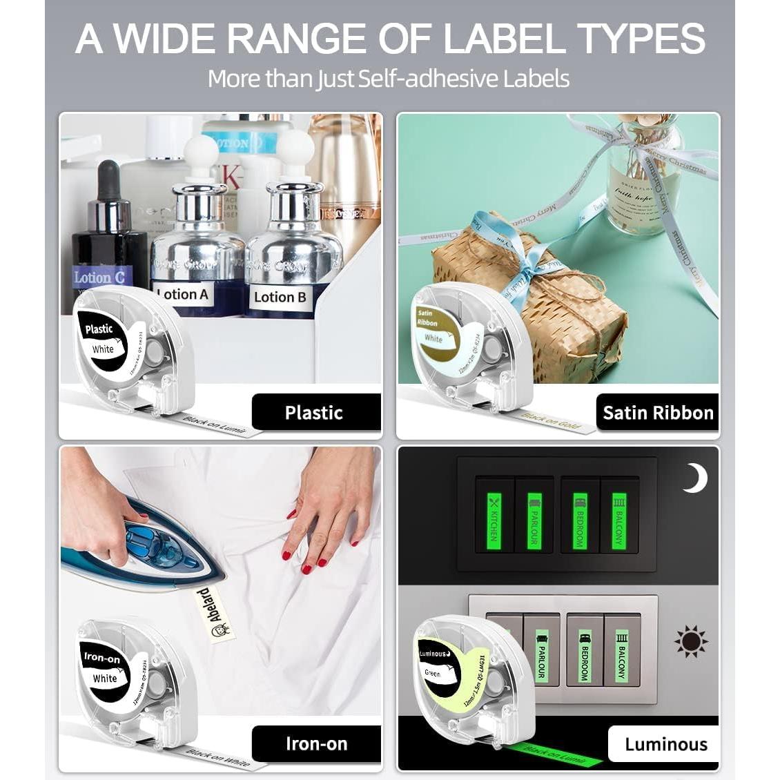 Phomemo P12 Mini Etiquetadora Bluetooth Térmica 12mm Negro