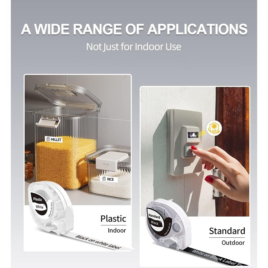 Phomemo P12 Mini Etiquetadora Bluetooth Térmica 12mm Negro