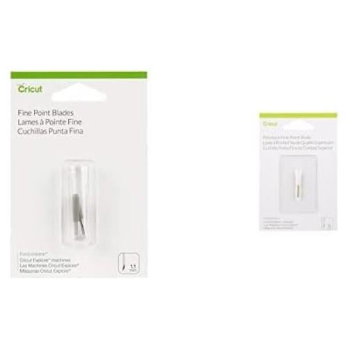 Cuchilla de Reemplazo Punta Fina Cricut - 2 Unidades