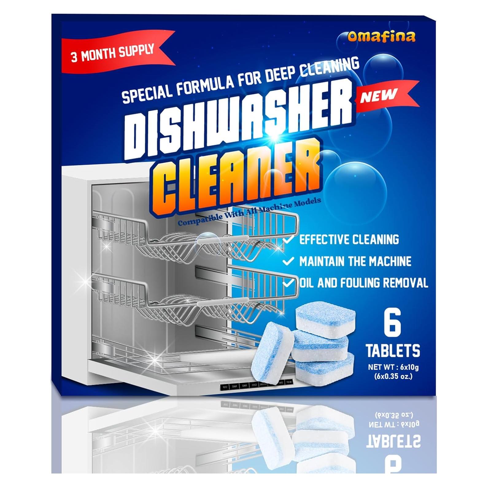 Tabletas Limpiadoras para Lavavajillas OmaFena - 6 Unidades