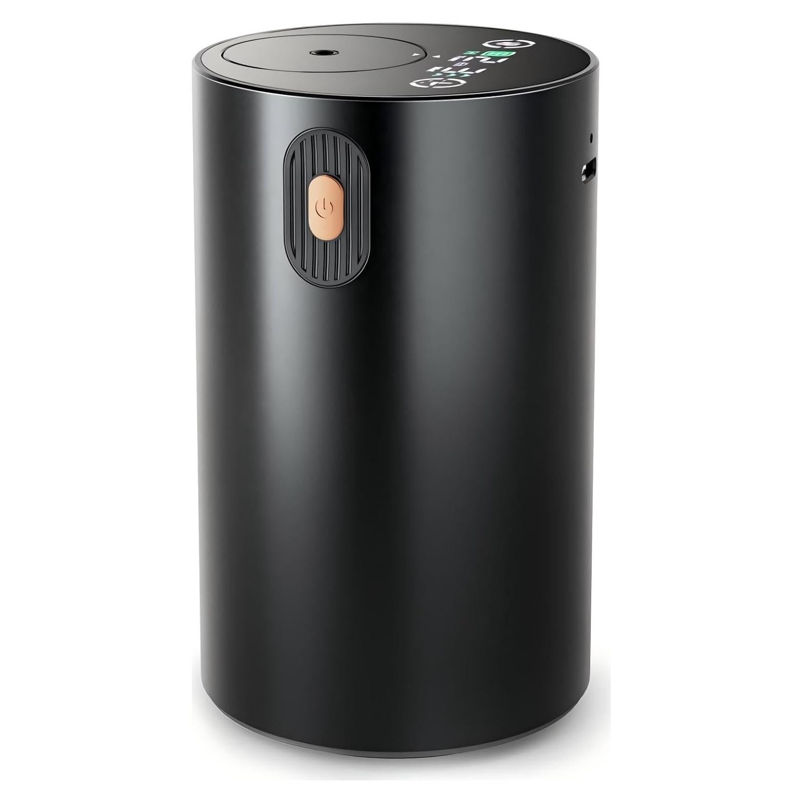 Difusor de Aceite Esencial Sin Agua JUANANIUG Negro 2000mAh