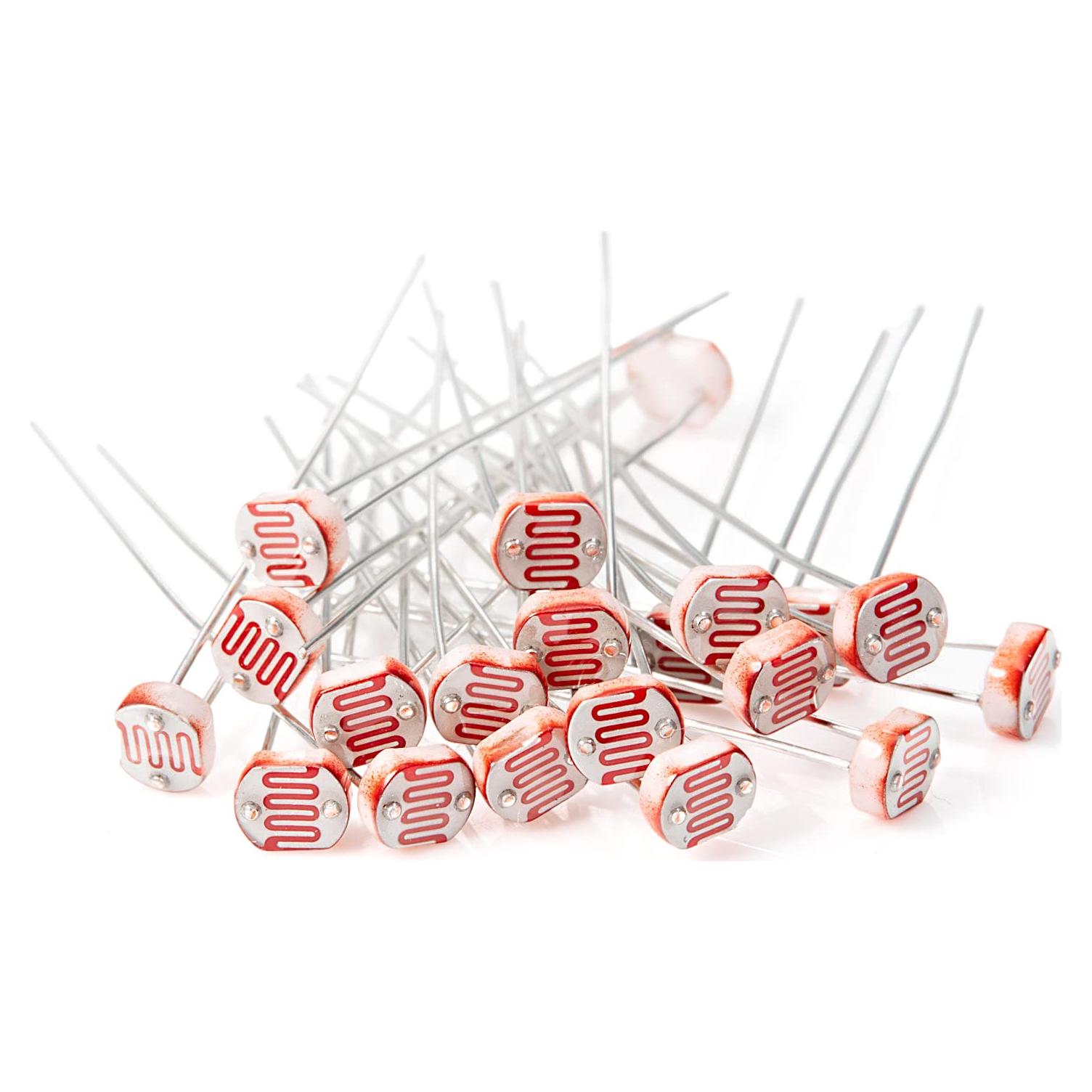 Resistores LDR Sensibles a la Luz CHANZON 5mm 20 Piezas