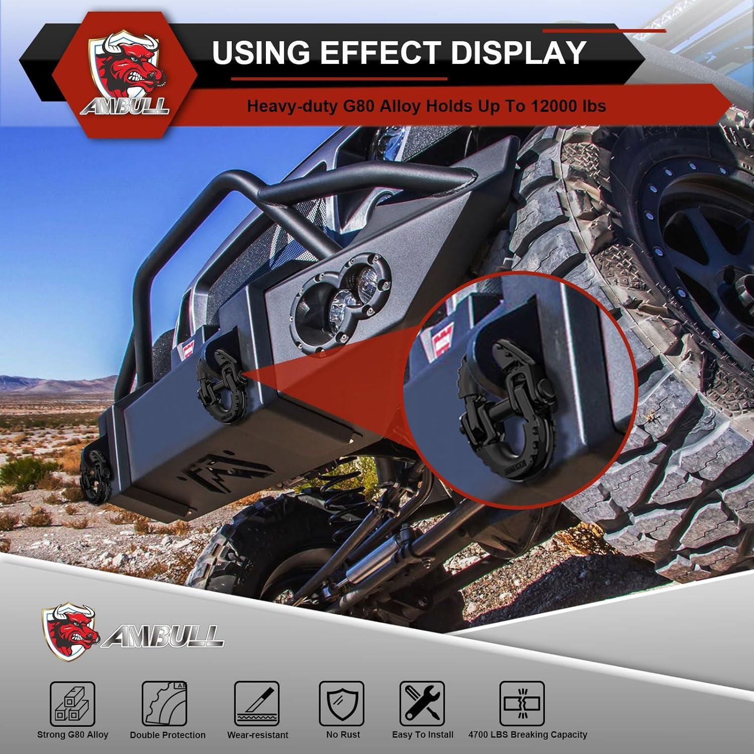 Conector de Cadena de Seguridad AMBULL G80 1/2" 5443 kg