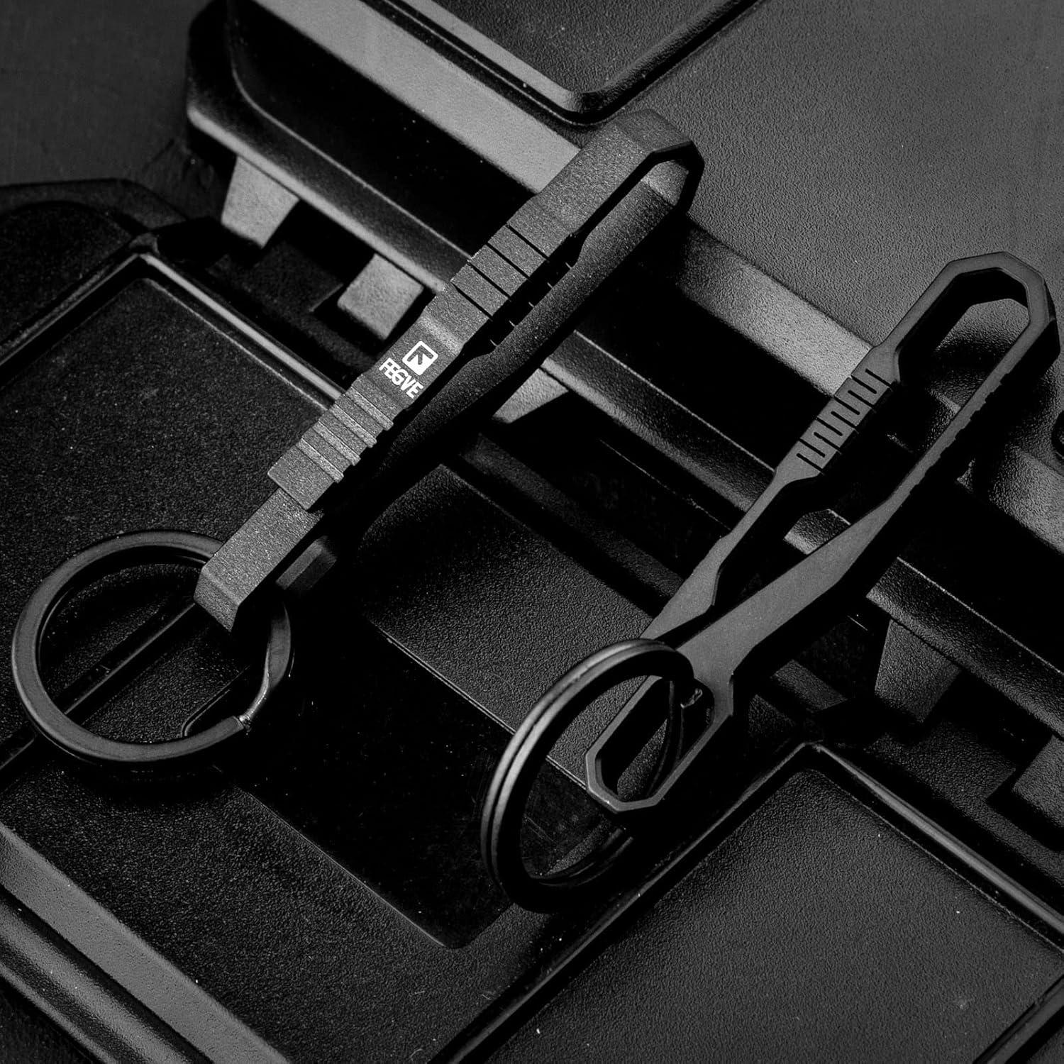 Clip de Llave TISUR de Titanio con Anillo de 25mm - Regalo Ideal