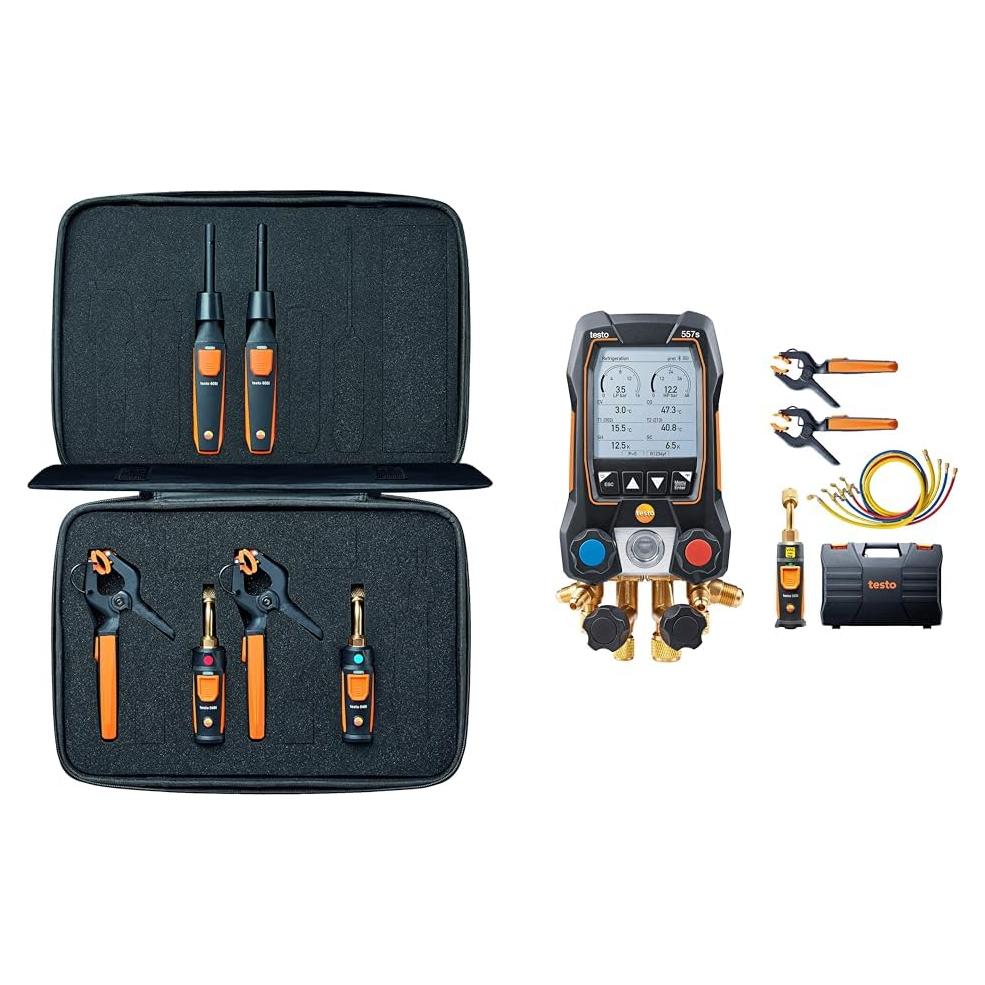 Kit de Sonda Inteligente Testo 605i + Manifold Digital 557s