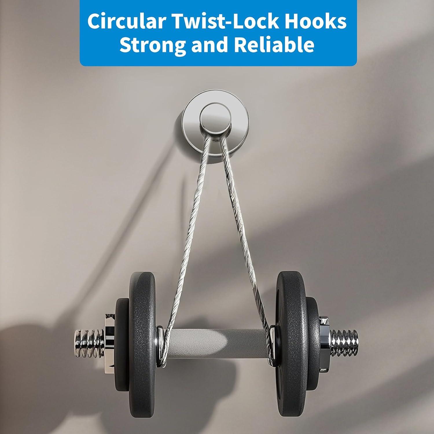 Ganchos de Ventosa KaloTidy para Ducha y Cocina - 2 Unidades