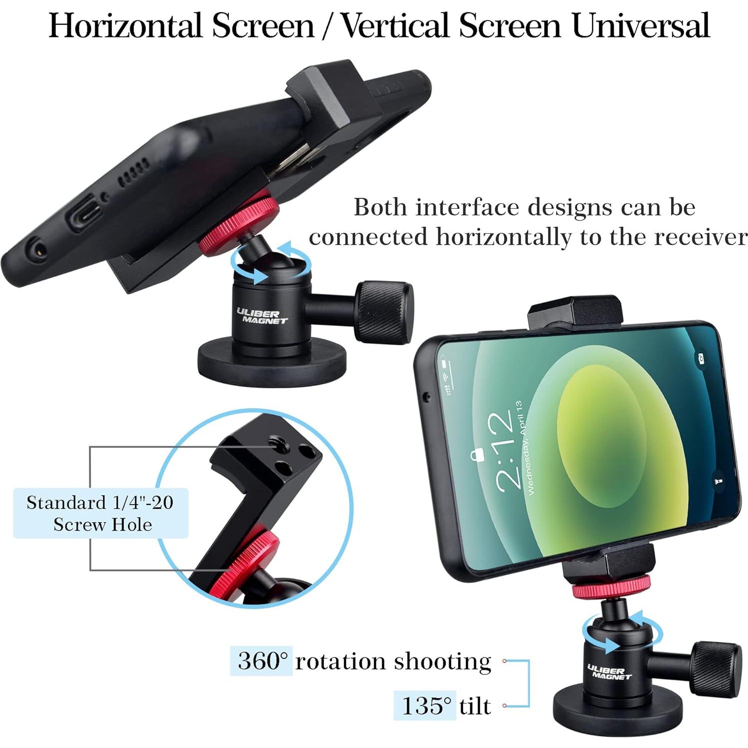 Soporte Magnético para Teléfono ULIBERMAGNET 360° Mini