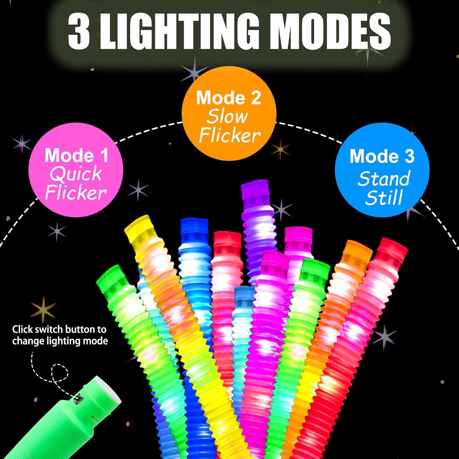 Palos de Luz LED UrChoice 8 PCS para Niños - Juguetes Iluminados