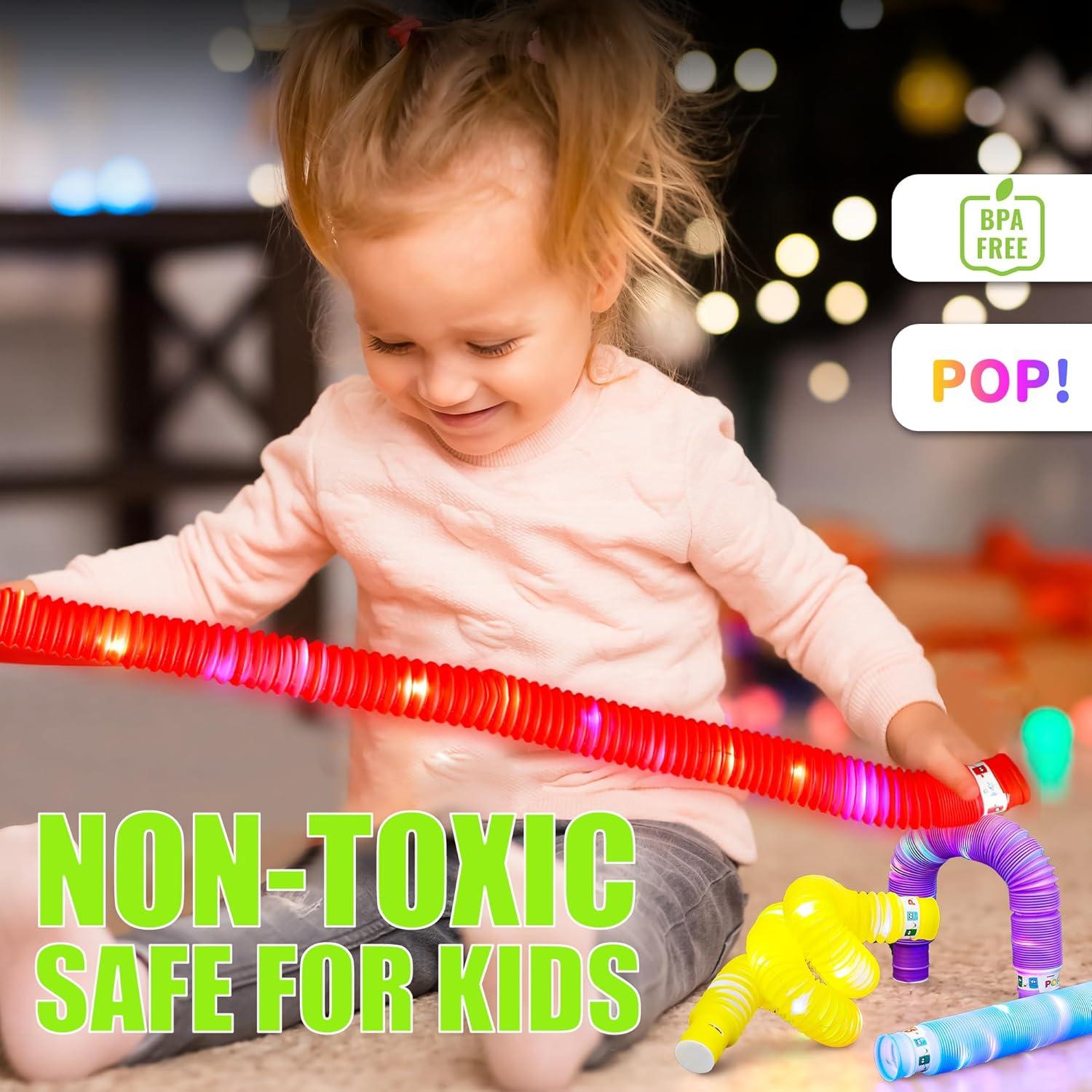 Palos de Luz LED UrChoice 8 PCS para Niños - Juguetes Iluminados