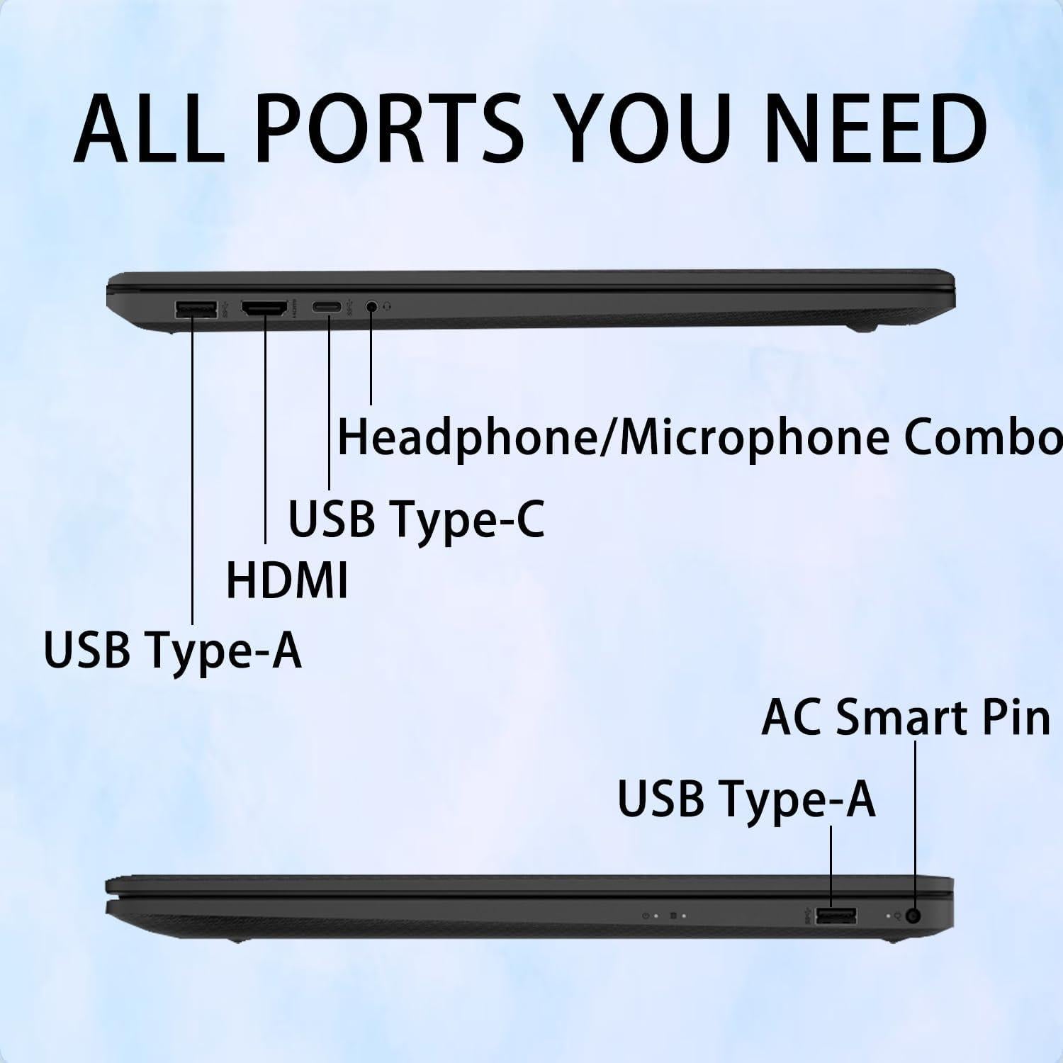 Laptop HP 17.3" FHD Antirreflejo Ryzen 7 64GB RAM 2TB SSD