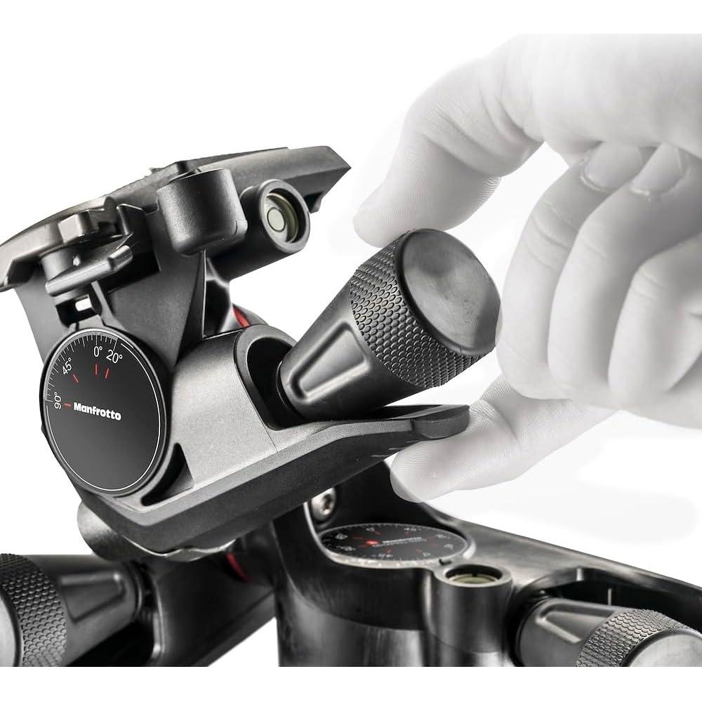 Cabezal de Trípode Manfrotto XPRO 3 Vías con Engranaje