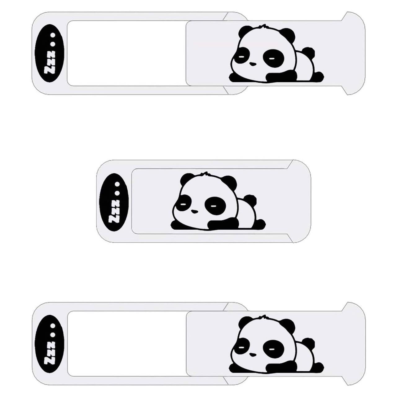 Cubierta de Webcam Linda Panda Ultra Fina para Laptop y PC