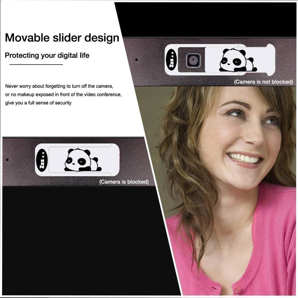 Cubierta de Webcam Linda Panda Ultra Fina para Laptop y PC