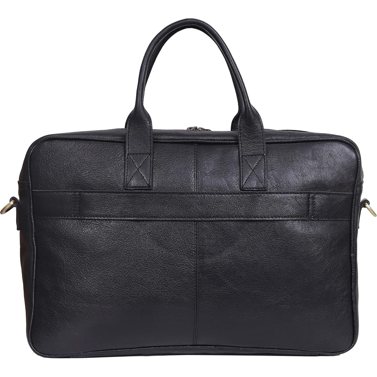 Bolsa de mano de cuero VC Vintage Couture 40.64 cm unisex