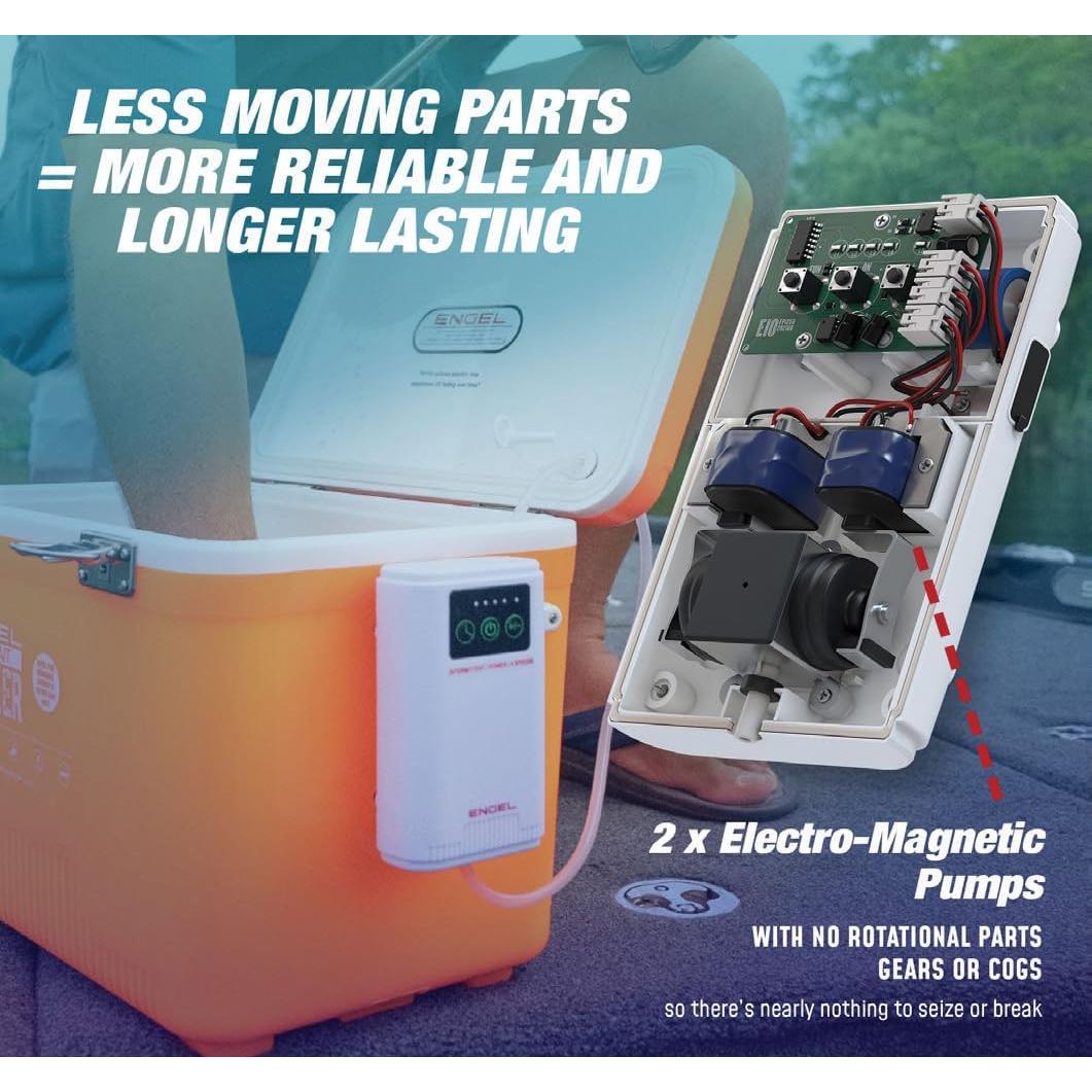 Bomba de Aire para Cebos ENGEL ENG-AP3-T Recargable USB Silenciosa