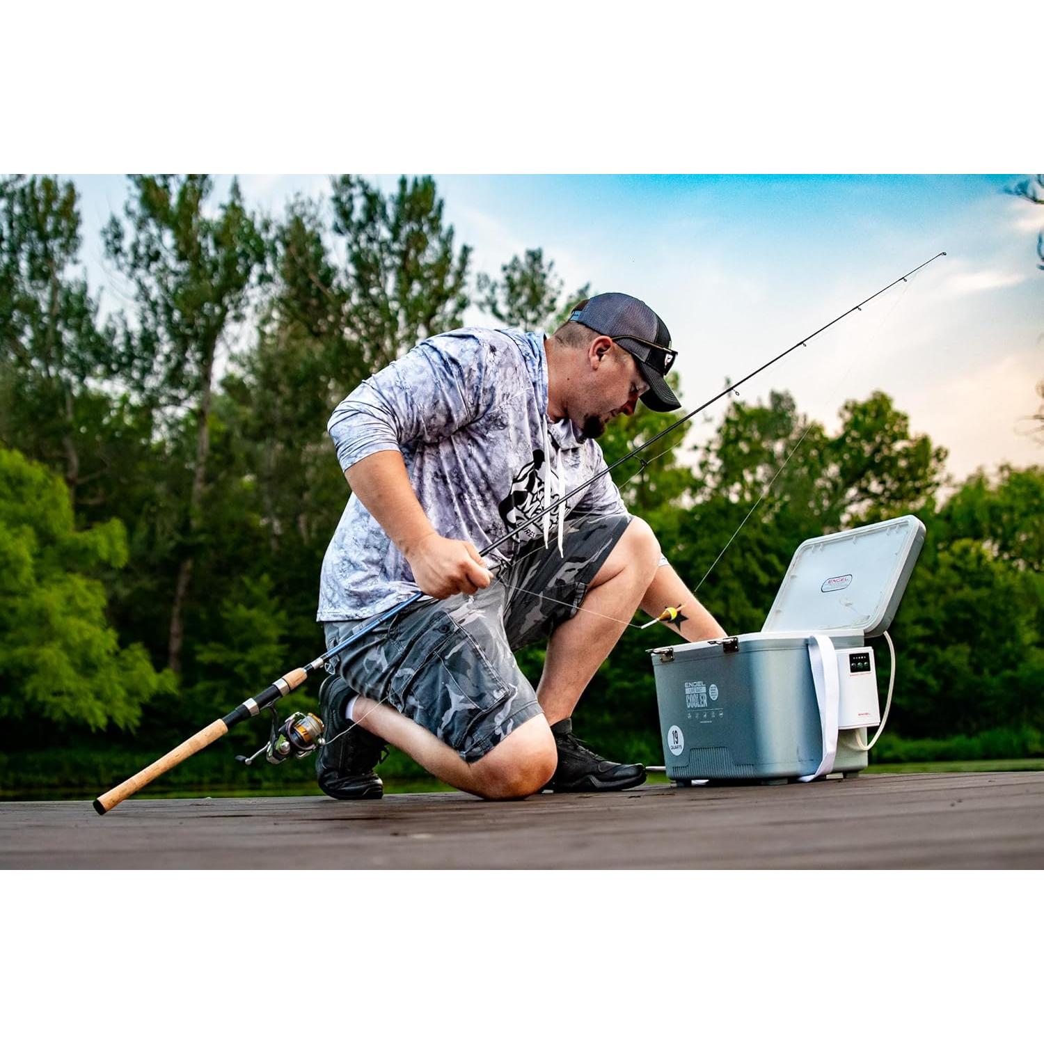 Bomba de Aire para Cebos ENGEL ENG-AP3-T Recargable USB Silenciosa