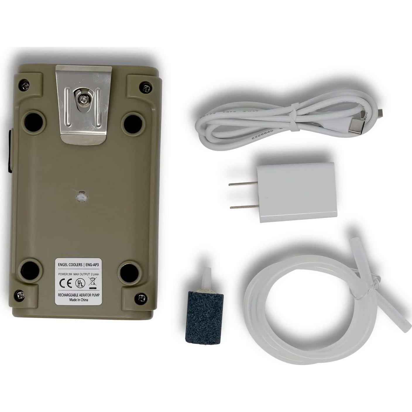 Bomba de Aire para Cebos ENGEL ENG-AP3-T Recargable USB Silenciosa