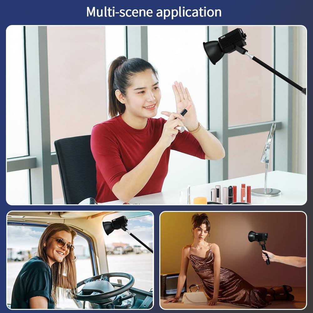 Luz LED Portátil Bi-Color 60W ITOTIN C60B-1 Control App