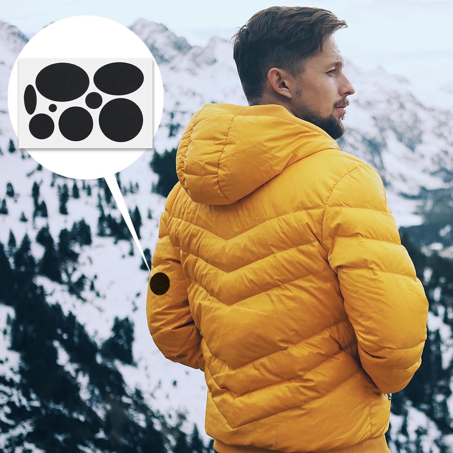 16 Parches de Reparación Autoadhesivos SmallCat - Negros