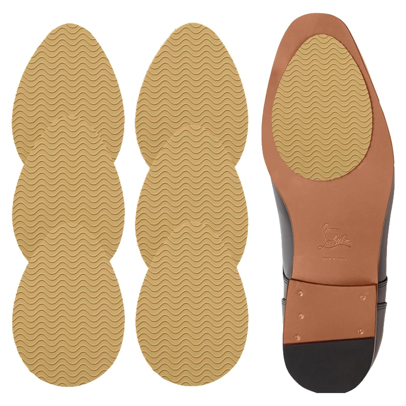 Almohadillas Antideslizantes para Zapatos Ashoesert - 3 Pares Amarillo