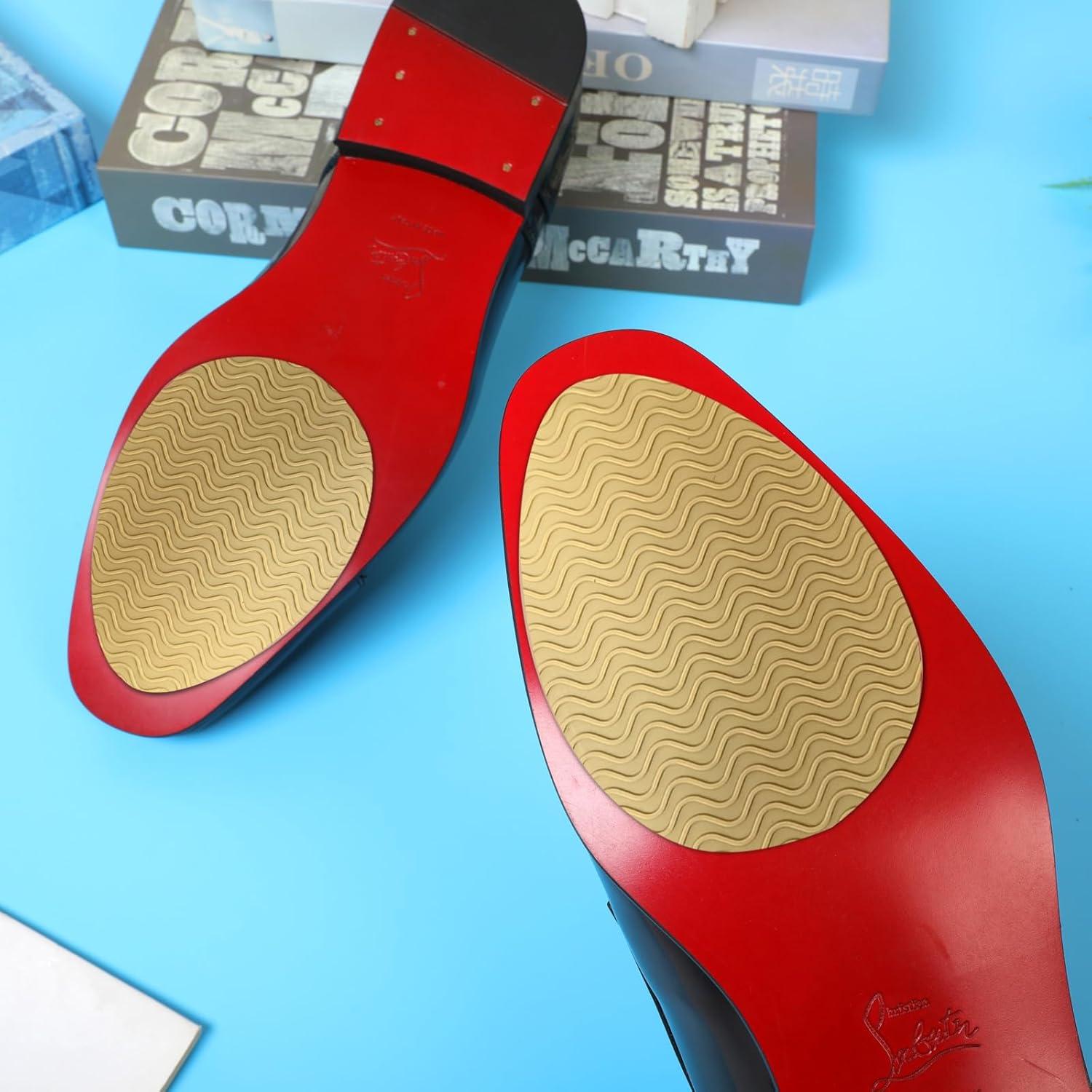 Almohadillas Antideslizantes para Zapatos Ashoesert - 3 Pares Amarillo