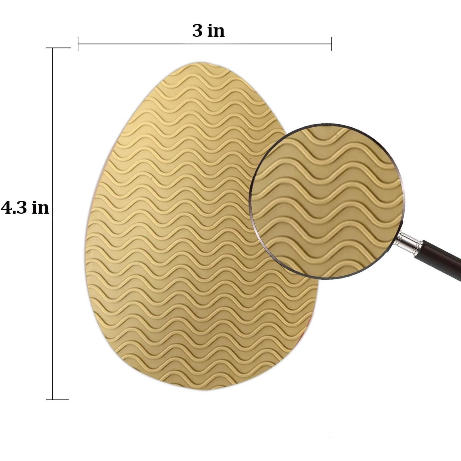 Almohadillas Antideslizantes para Zapatos Ashoesert - 3 Pares Amarillo