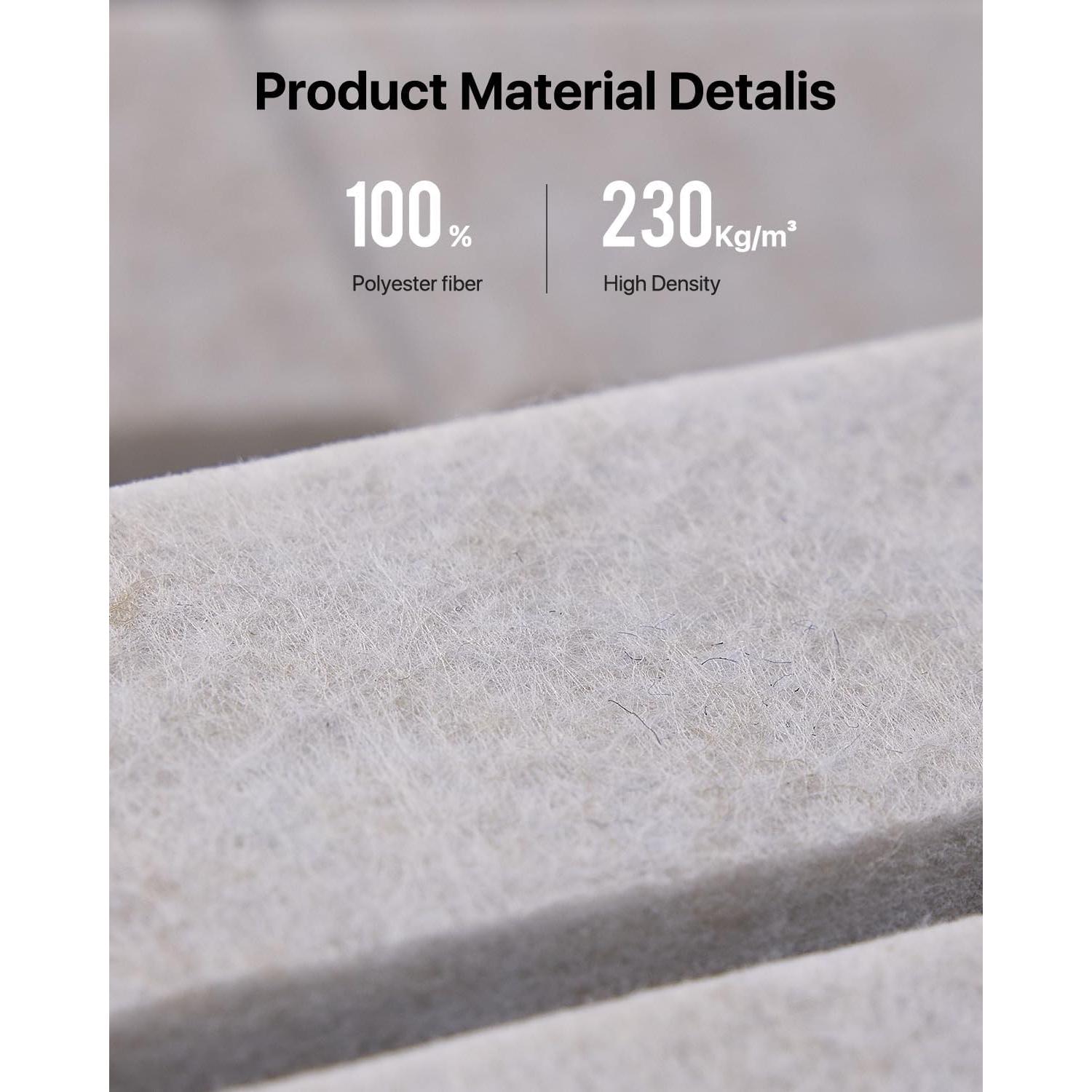 Paneles Acústicos Autoadhesivos Soundsbay Ladrillo Beige 12 Pzas