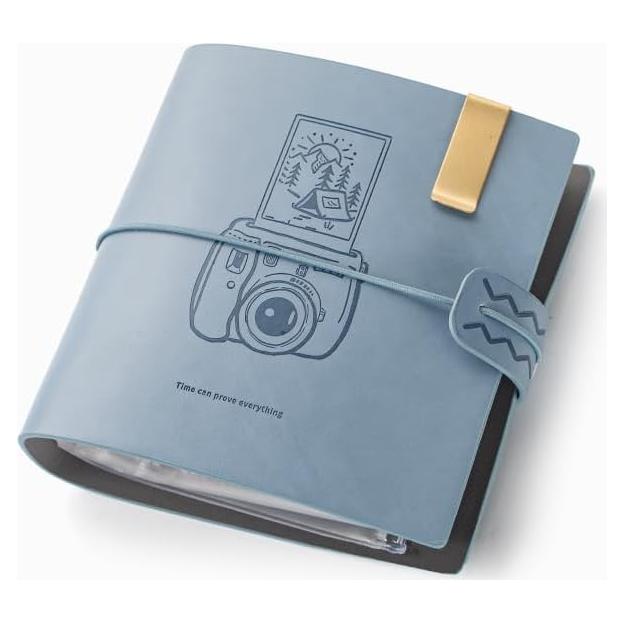 Álbum de Fotos Instantáneas JUCE lifecollector 200 Fotos Azul