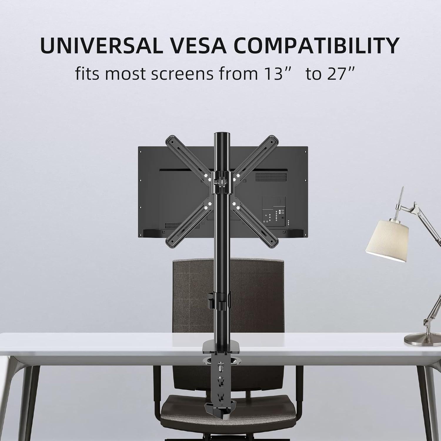 Soporte de Escritorio para Monitor Pholiten 33-68 cm Ajustable