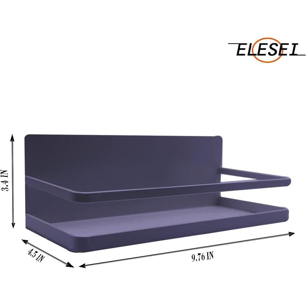 Estante Magnético para Especias ELESEI 2 Niveles Negro