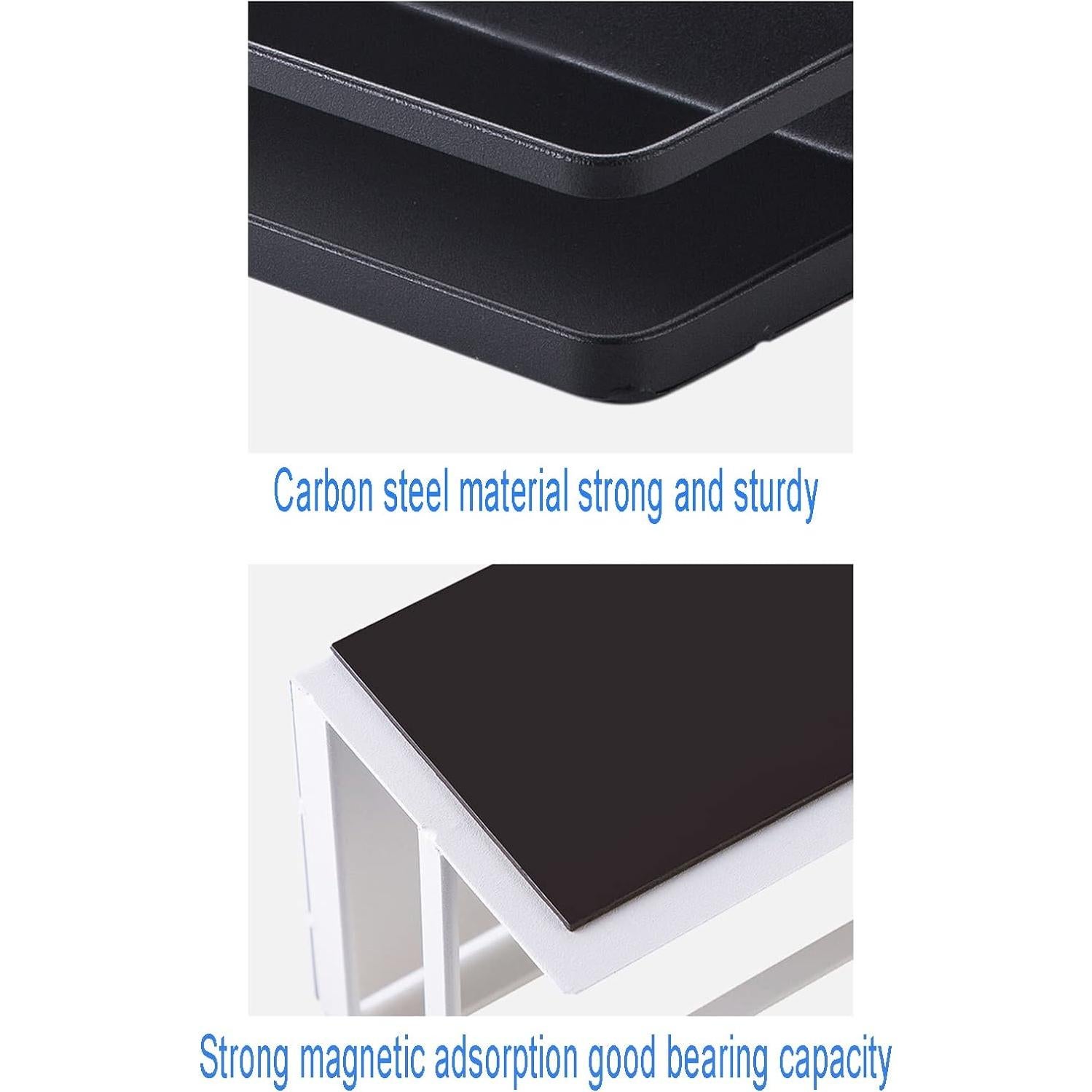 Estante Magnético para Especias ELESEI 2 Niveles Negro