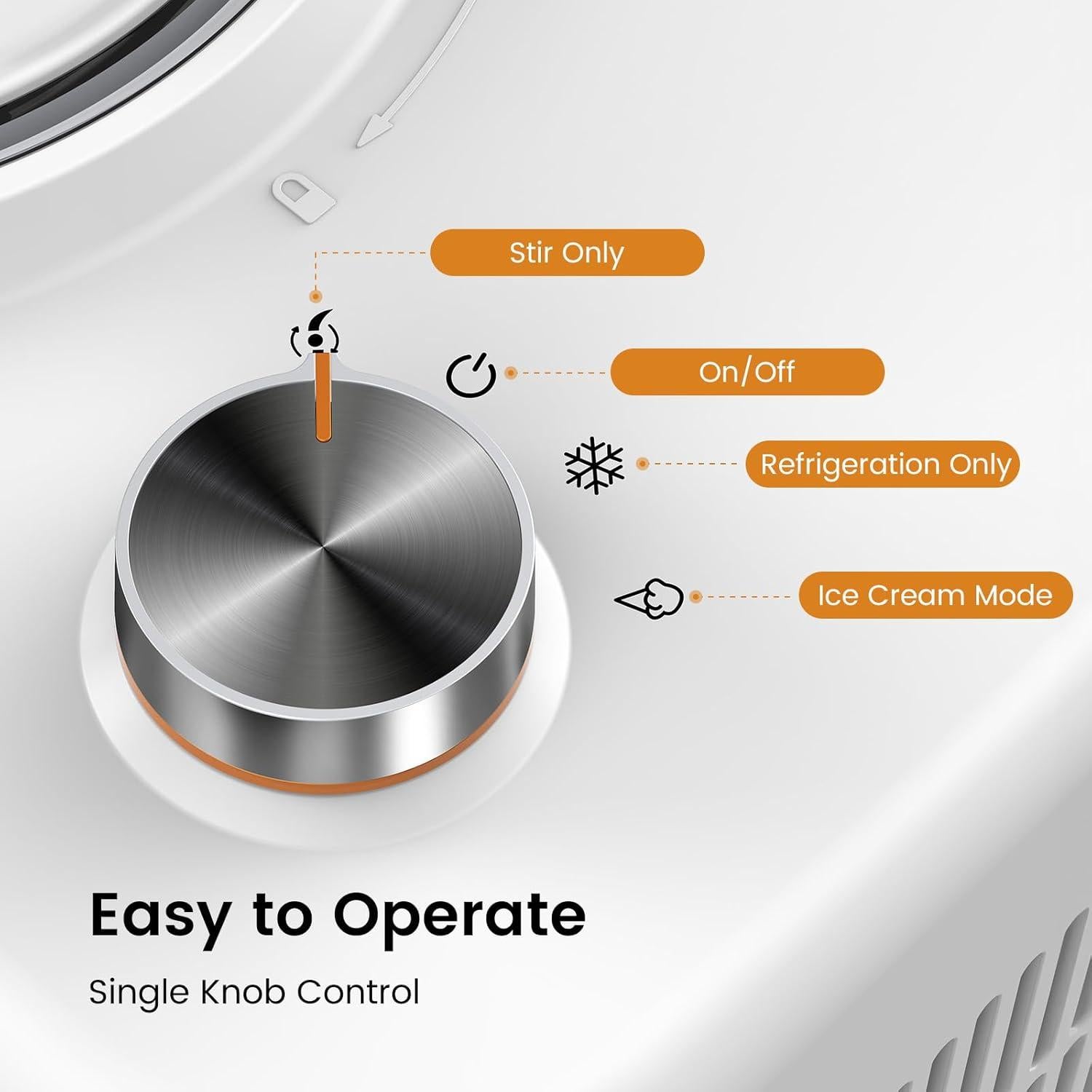 Máquina de Hacer Helados COWSAR IC3908 Automática 0.95L