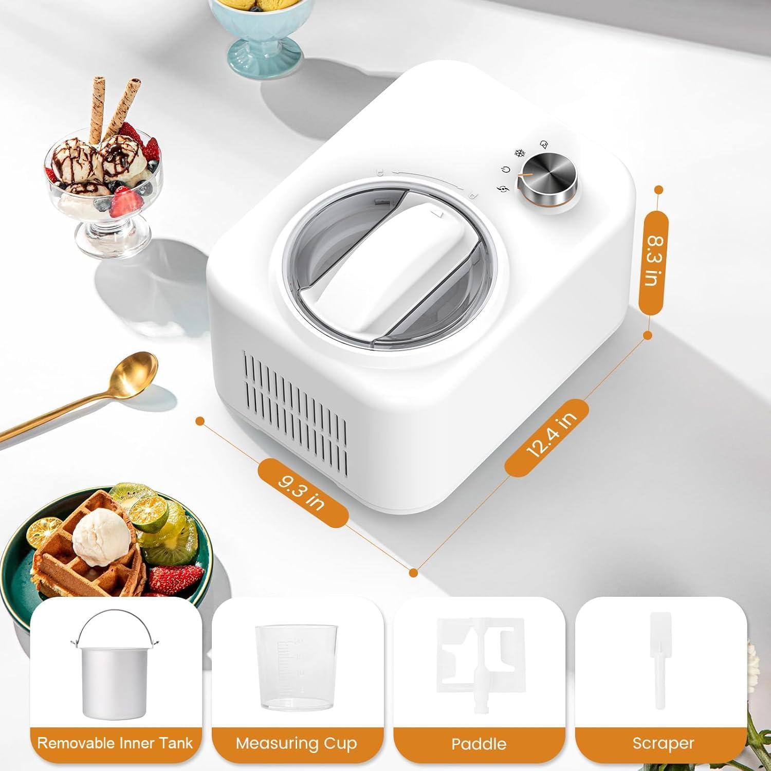 Máquina de Hacer Helados COWSAR IC3908 Automática 0.95L